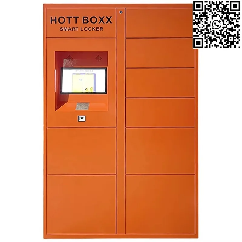 Smart Food Storage Locker UVC Disinfection Intelligent Insulation Touch Screen QR Code Scan Custom Cabinet Factory Wholesale