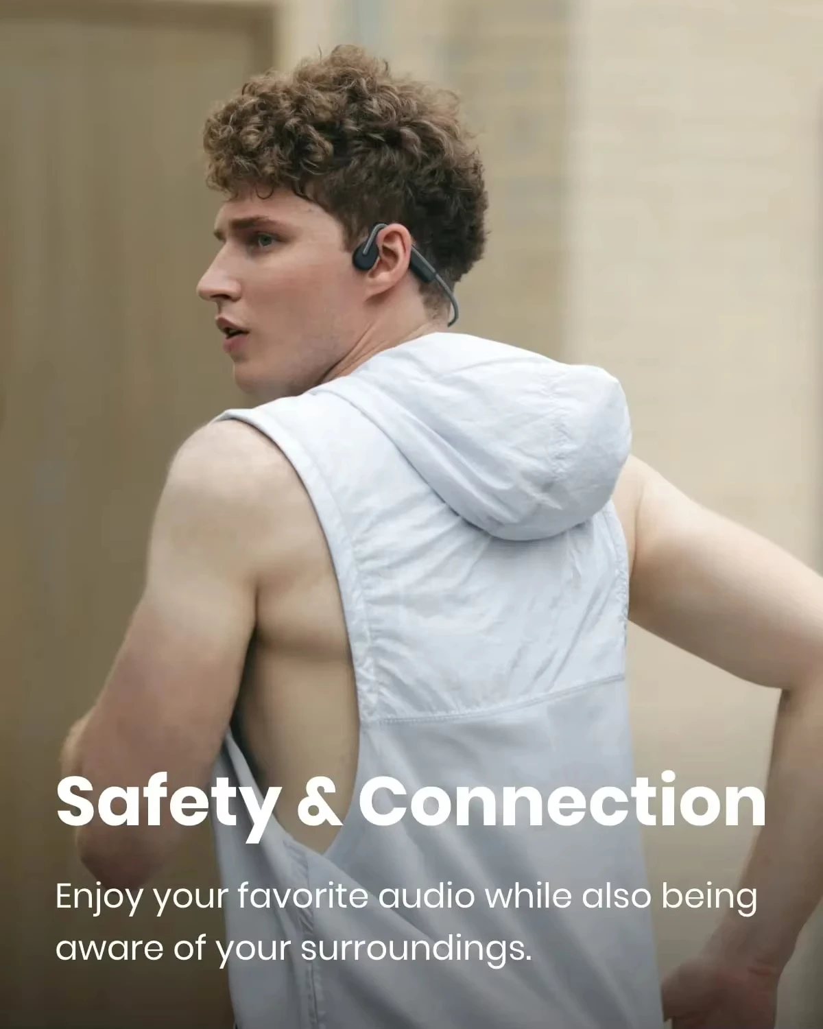 Original SHOKZ OpenMove S661 Bone Conduction Bluetooth Earphone Typc C IP55 Water-Resistant Wireless Sport Earbuds Open-Ear