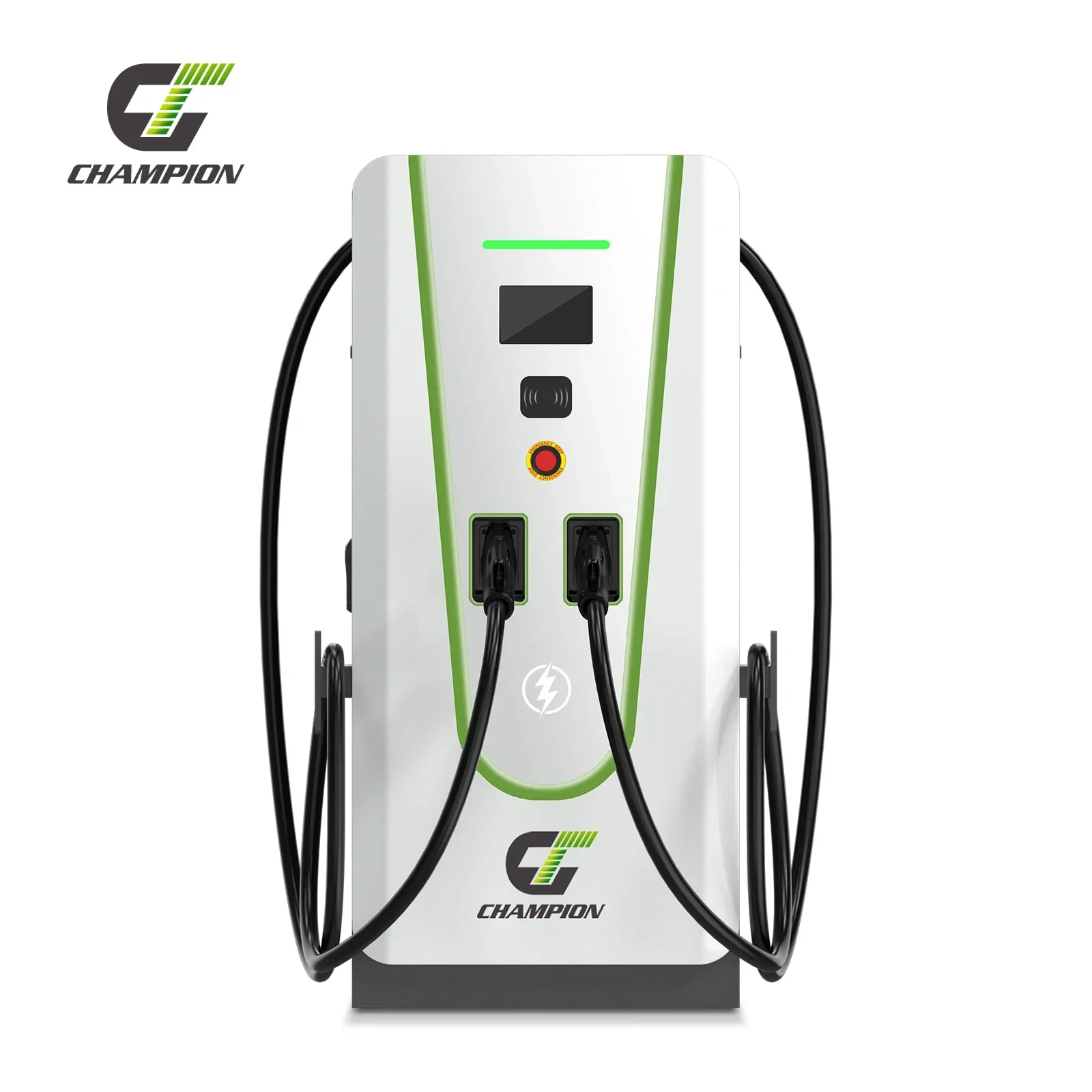 CE certification DC Fast Charging Pile Electric Car DC EV Charger Station With LCD Screen For Commercial And Industrial