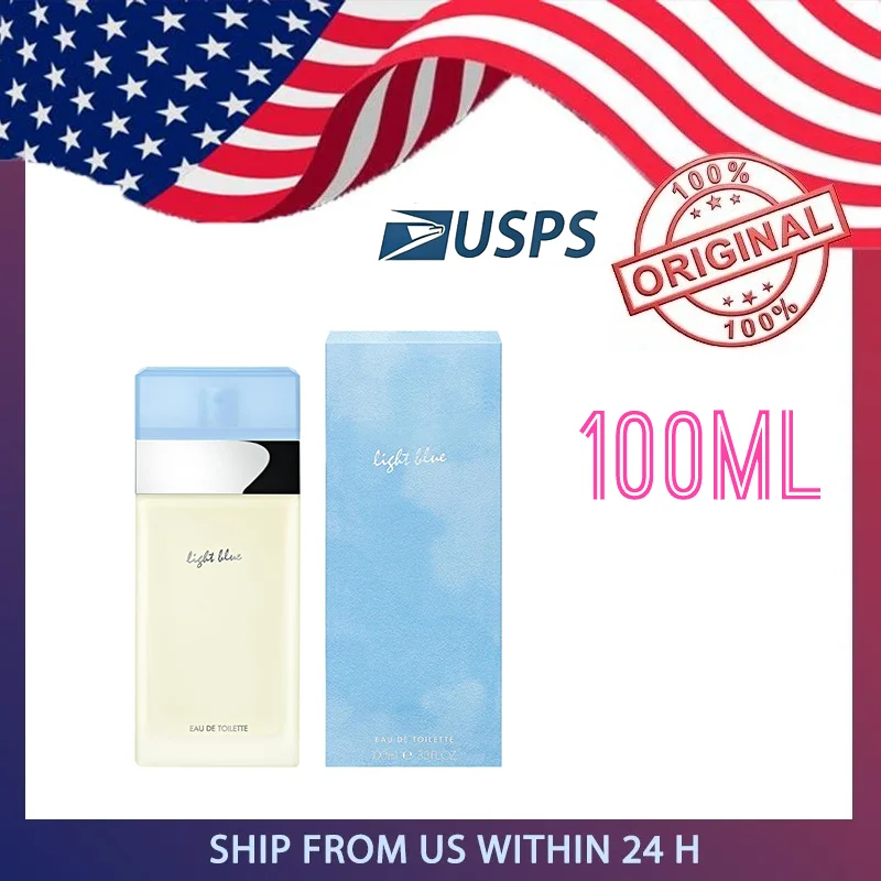 

100 мл высококачественной туалетной воды светло-голубого цвета с свежим цветочно-фруктовым ароматом для женщин и унисекс. Отлично подходит для подарков. Бесплатная доставка.
