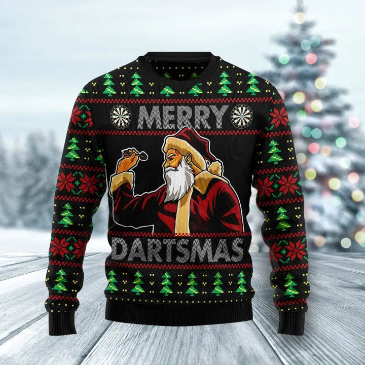 2026 New Santa Racing Motorcycle Graphic Autumn Ugly Christmas Sweater Unisex Pullover Christmas Party Sweatshirt Jumper Sweater view 5
