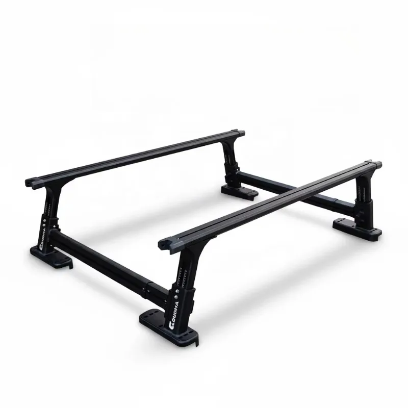 Wholesale aluminum alloy load-bearing pickup truck T-slot roof frame, expansion bed, ladder, other external accessories