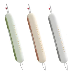 1 PCS 2 in 1 Needle Threader Seam Ripper New Needle Threaders Seam Rippers for Sewing Crafting Knitting Thread Removing Supplies