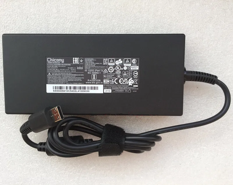 Imagem -02 - Substituição do Carregador de Alimentação Adaptador ac para Msi Ge66 Ge76 Ge77 Vector Gp76 We76 Stealth Gs77 20v 12a 240w A20240p2a