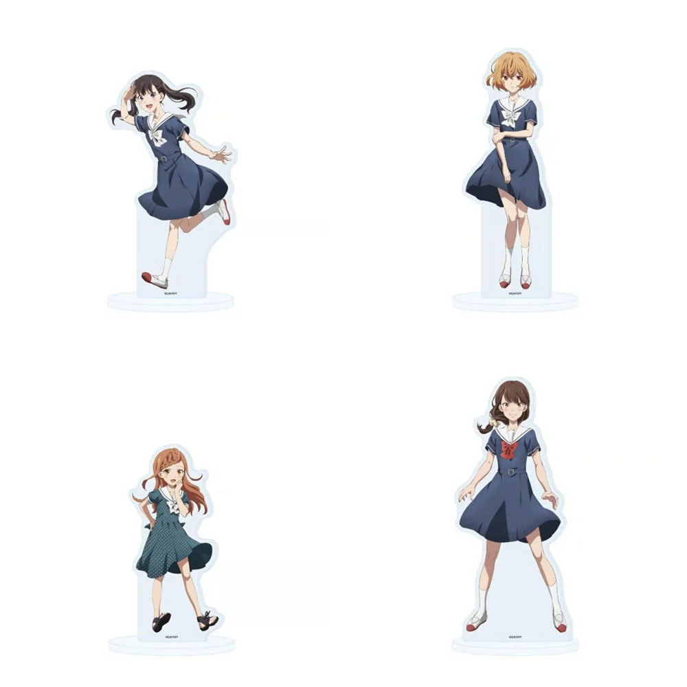 15CM Stand Keychain Model Cosplay Characters Ornament Accessories Goods Collection Gifts Young Ladies Don't Play Fighting Games