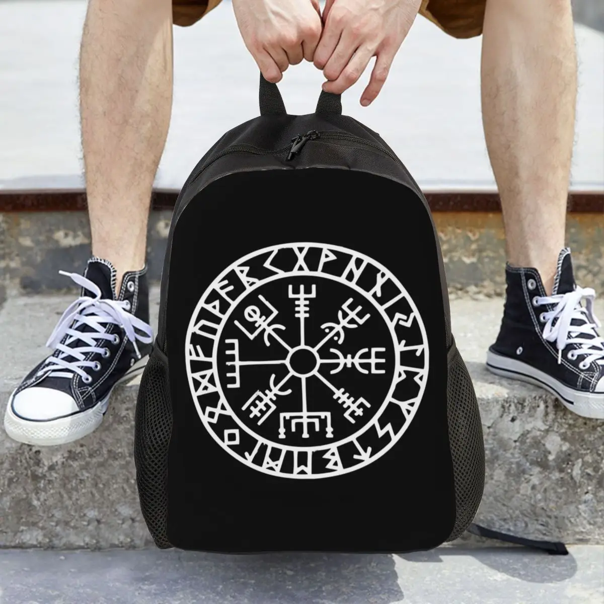 

Рюкзак Vegvisir Viking Compass, Лидер продаж, рюкзак большой емкости для мальчиков и девочек, школьная сумка, сумки на плечо для мужчин и женщин