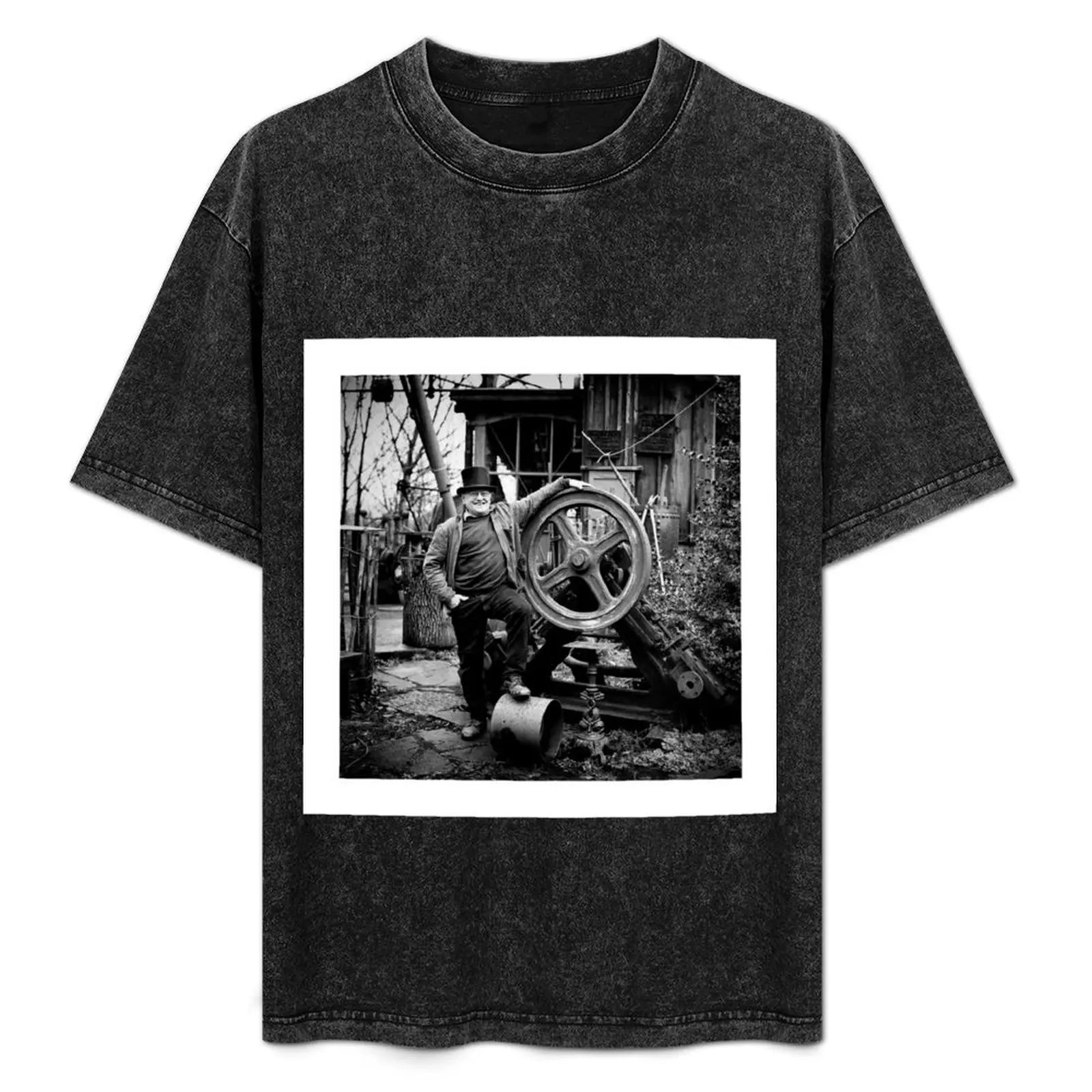 Fred Dibnah Steeplejack T-Shirt Simple Trendy Casual T-Shirt