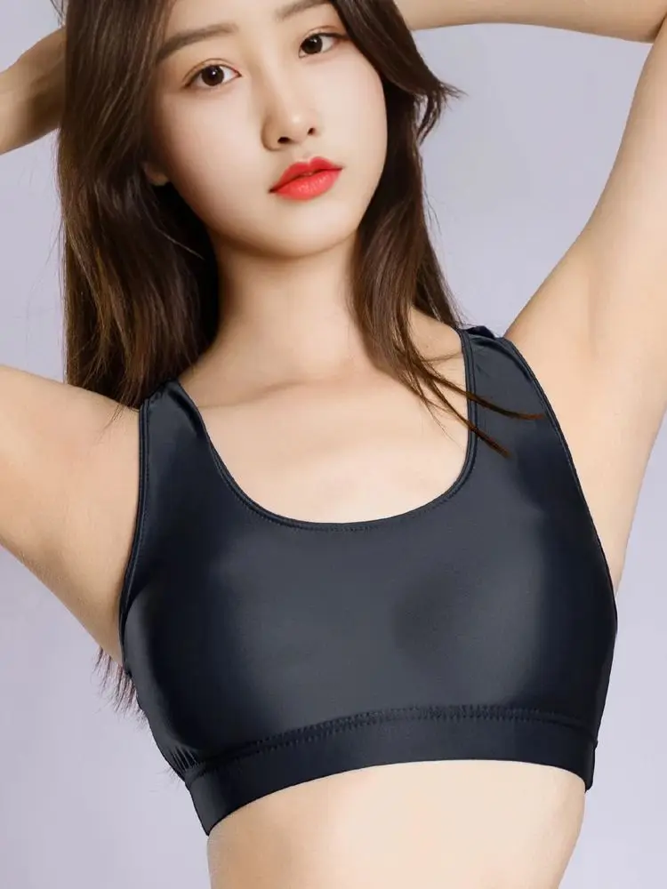 New Women Hot Sexy Transparent Bikini Tank Top Fitness Gym Elastic Bustiers Crop Tops Tights Sleeveless Shirt Vest Camis Croptop