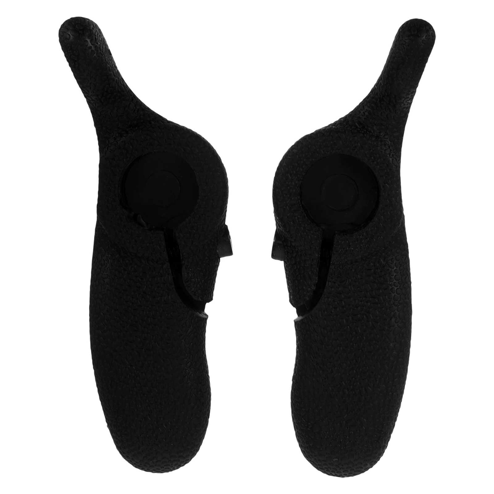 

1 Pair Of Durable Rubber Mountain Bike Handlebar Ends Comfortable Non-Slip Grips Shock Absorption Cycling Handlebars Sturdy