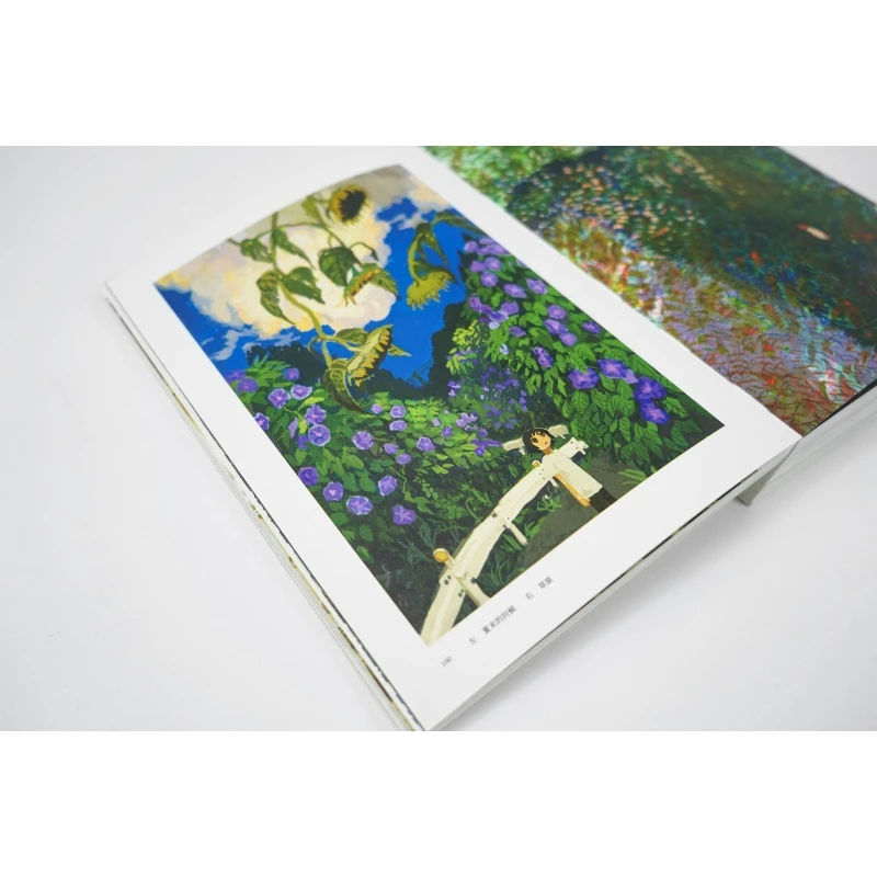 หนังสือภาพประกอบผลงานศิลปะของนัน มินาฮามู คอลเลกชันภาพประกอบส่วนตัว ภาพวาดอารมณ์ฤดูร้อน เด็กชาย เด็กหญิง ภาพวาดมินามิ เซาธ์