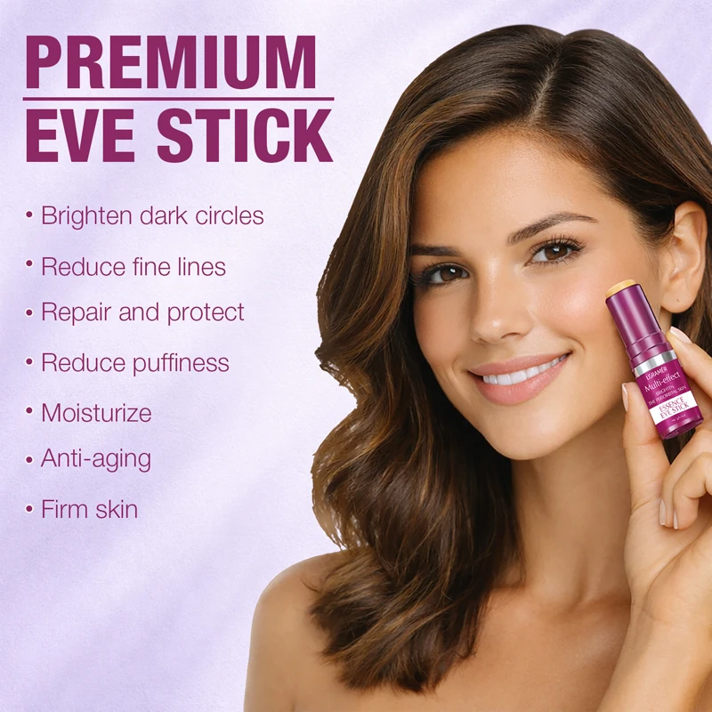 1/2/3/4PCS Face Cream Multi-effect Brighten Essence Eye Moisturing Stick, Anti Wrinkle Hydrating For Eyes Neck Face Skincare