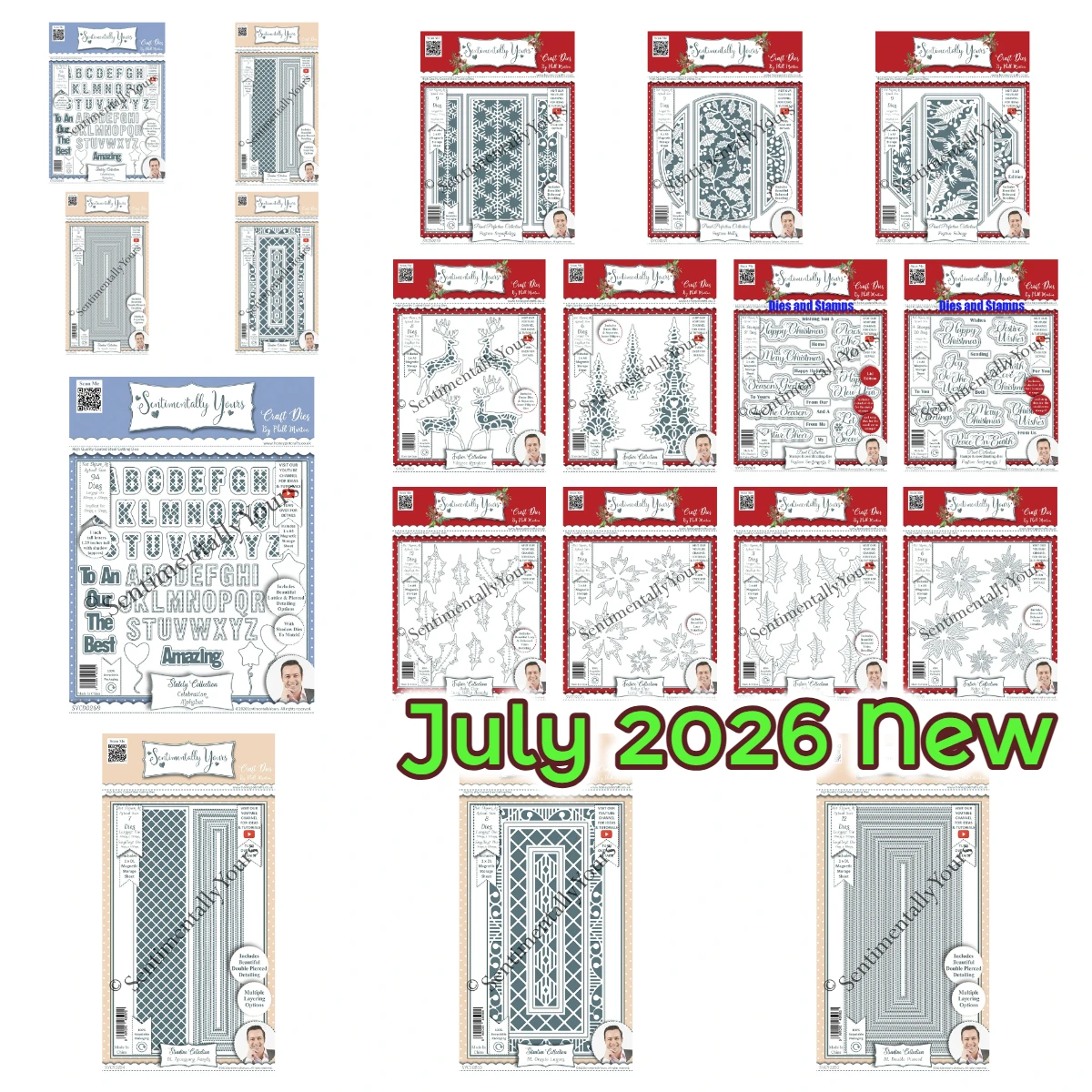 

July 2026 New Sentimentally Yours Celebration Alphabet Metal Cutting Dies and Stamp for DIY Scrapbook Handmade Diary Photo Album