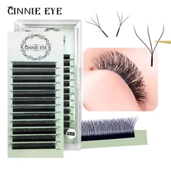 3D W Shape Mink Lash Extensions W Y Clover Volume Cluster Premade Lash Easy Fan Lash W Faux Cil Makeup Lash Lift Supplies Cilios