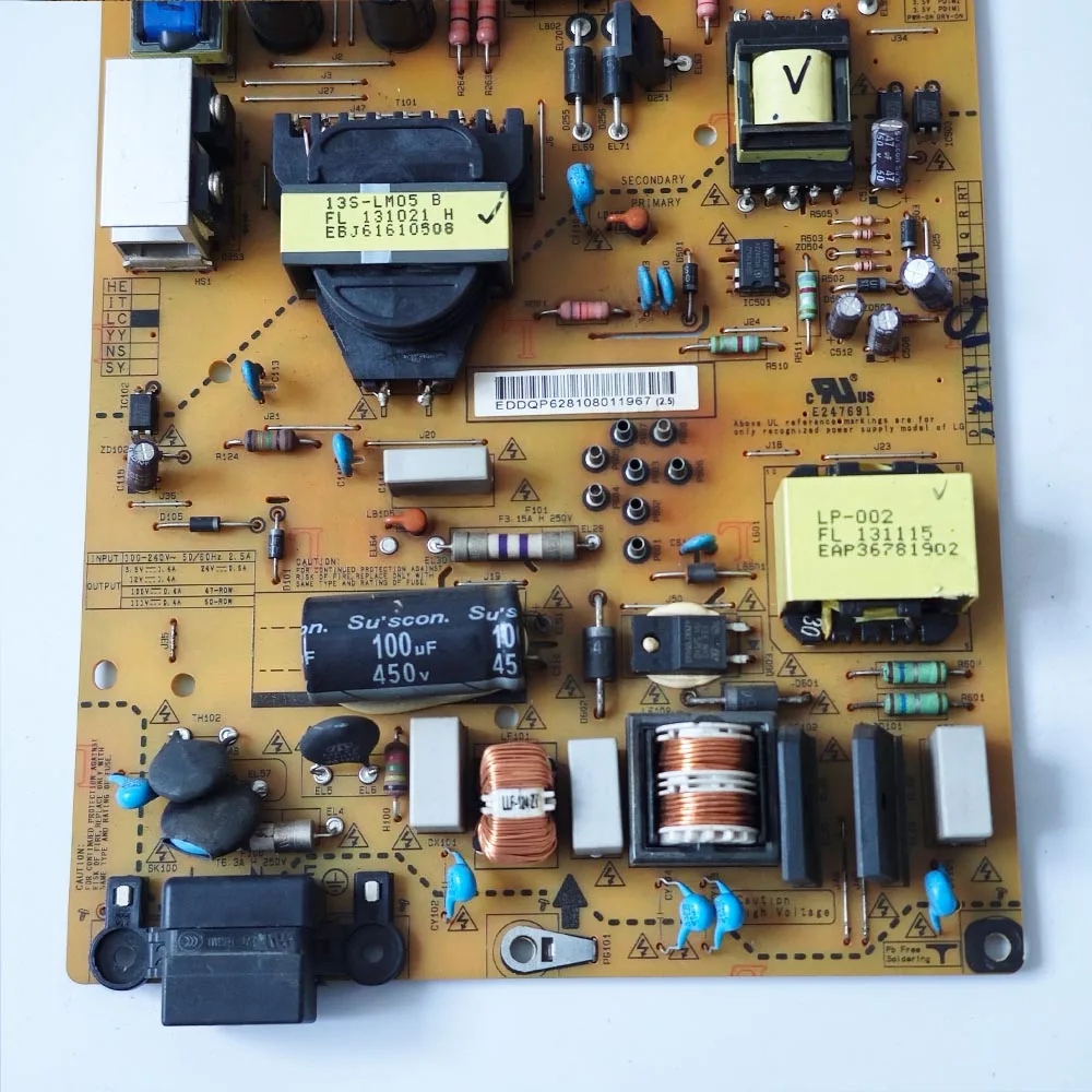 Original  Power Supply Board EAX64905501(2.2) for 50LN5750 47LN570Y 47LN5454 50LA6210 47LN6150 50LN5100 47LN613V 47LN575V