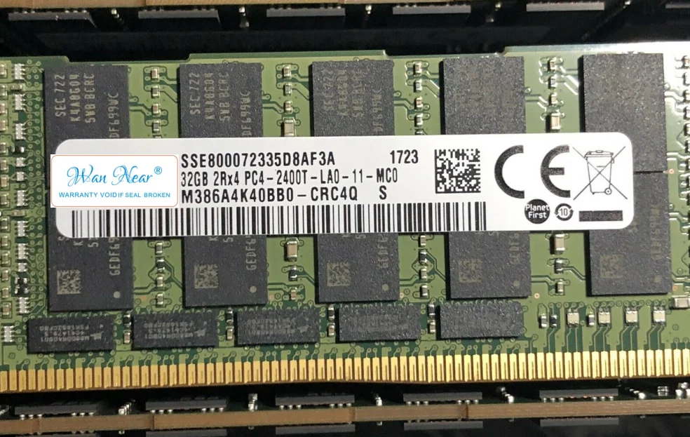 For M386A4K40BB0-CRC DDR4 32G 2RX4 PC4-2400T LRDIMM