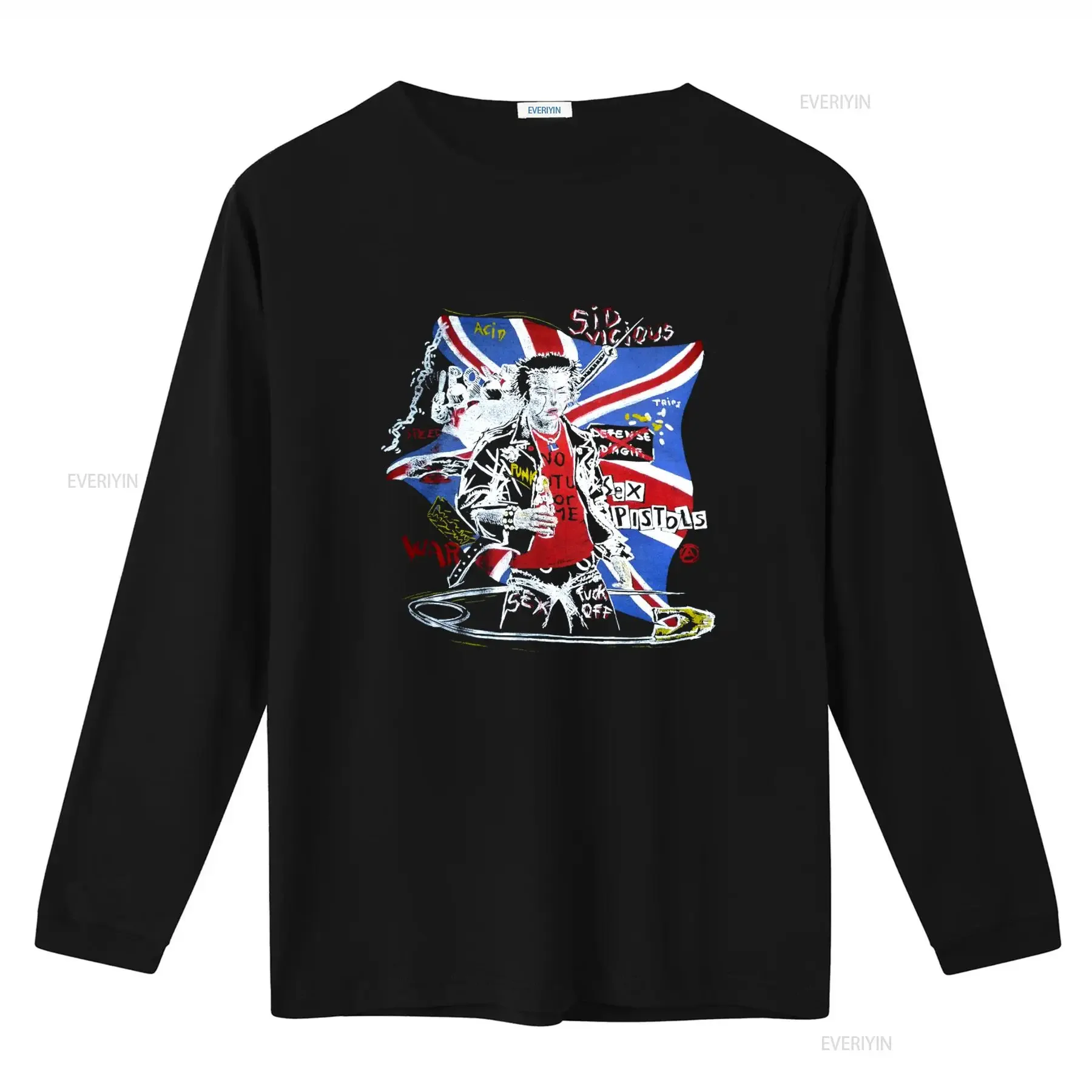 RARE VINTAGE 70's SEX PISTOLS SID VICIOUS PUNK ROCK TOUR CONCERT T SHIRT vintage Washed homme streetwear Slightly