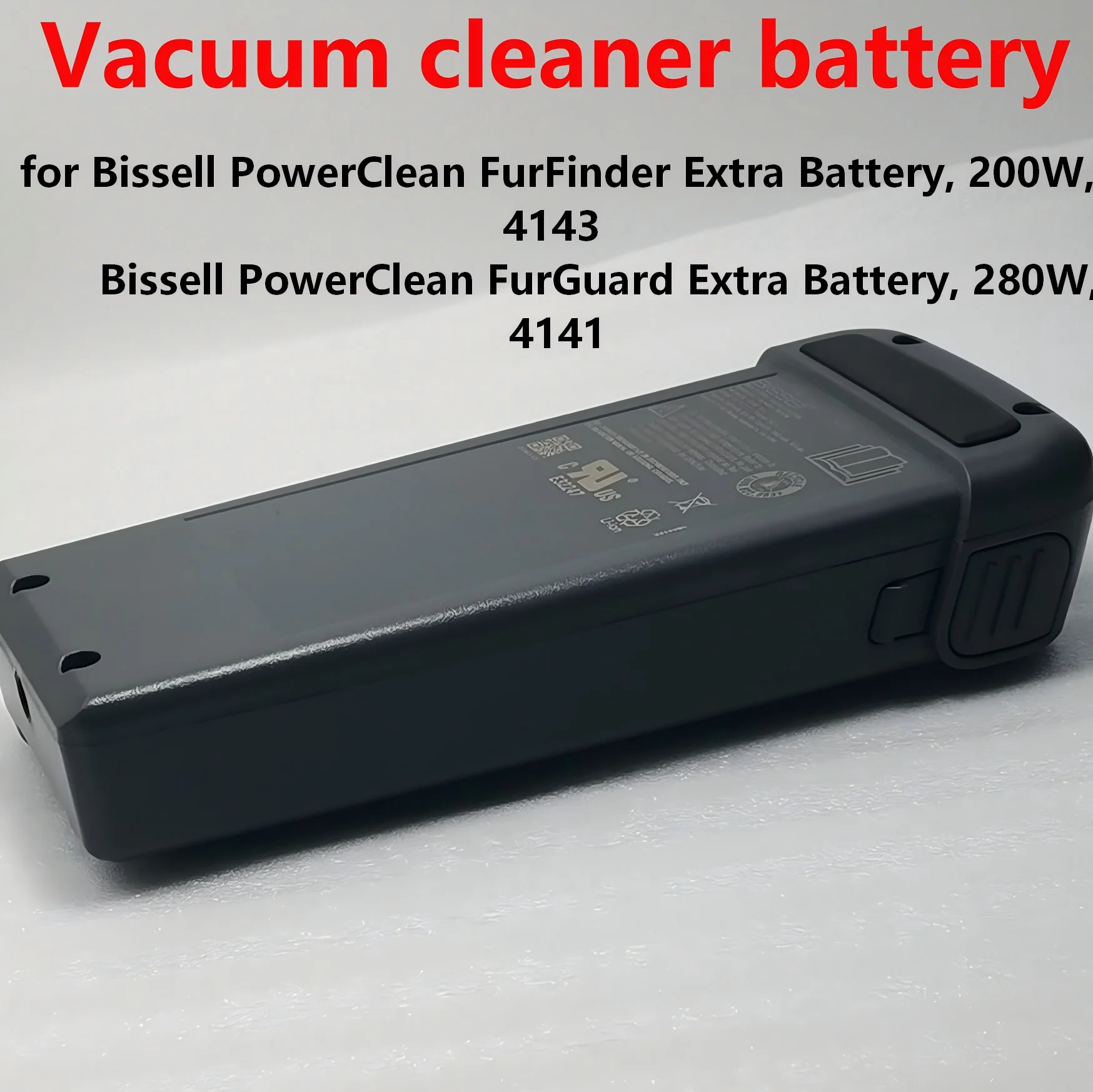 100% original battery for Bissell powerclean furguard 280W/powerclean furfinder 200W 4143 4141 Self-Standing Vacuum Battery