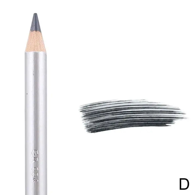 Eyebloguging-Pinceau à sourcils léopard à double tête, pinceau de maquillage, couleurs naturelles, 5 yeux professionnels, cosmétiques imperméables et durables, Z1N5