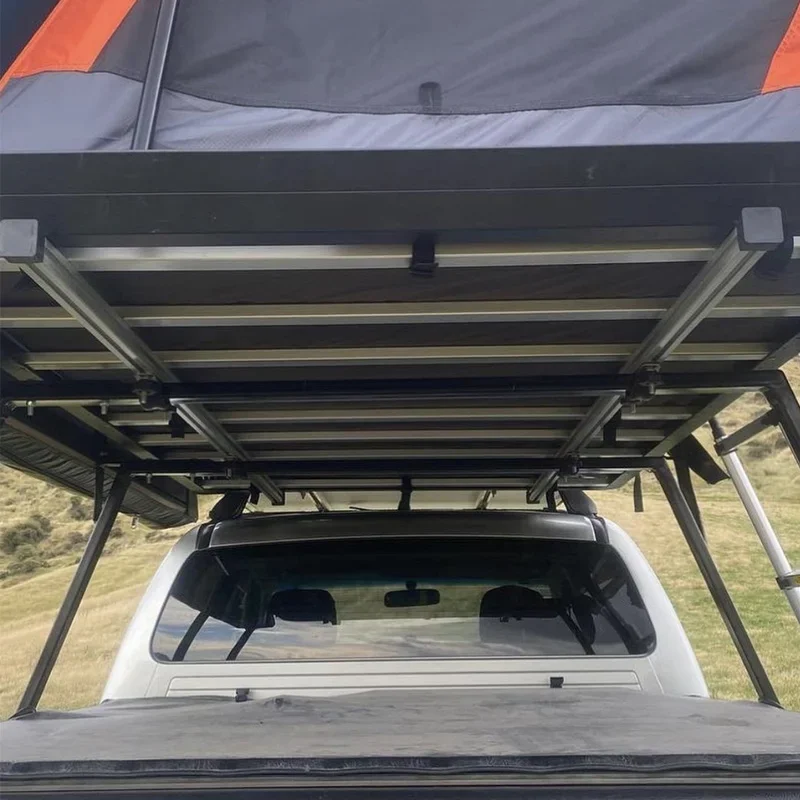 Car Roof Top Tents Park Folding Side Awning Automatic Rooftop Annex Room Rooftop Tent For Camping