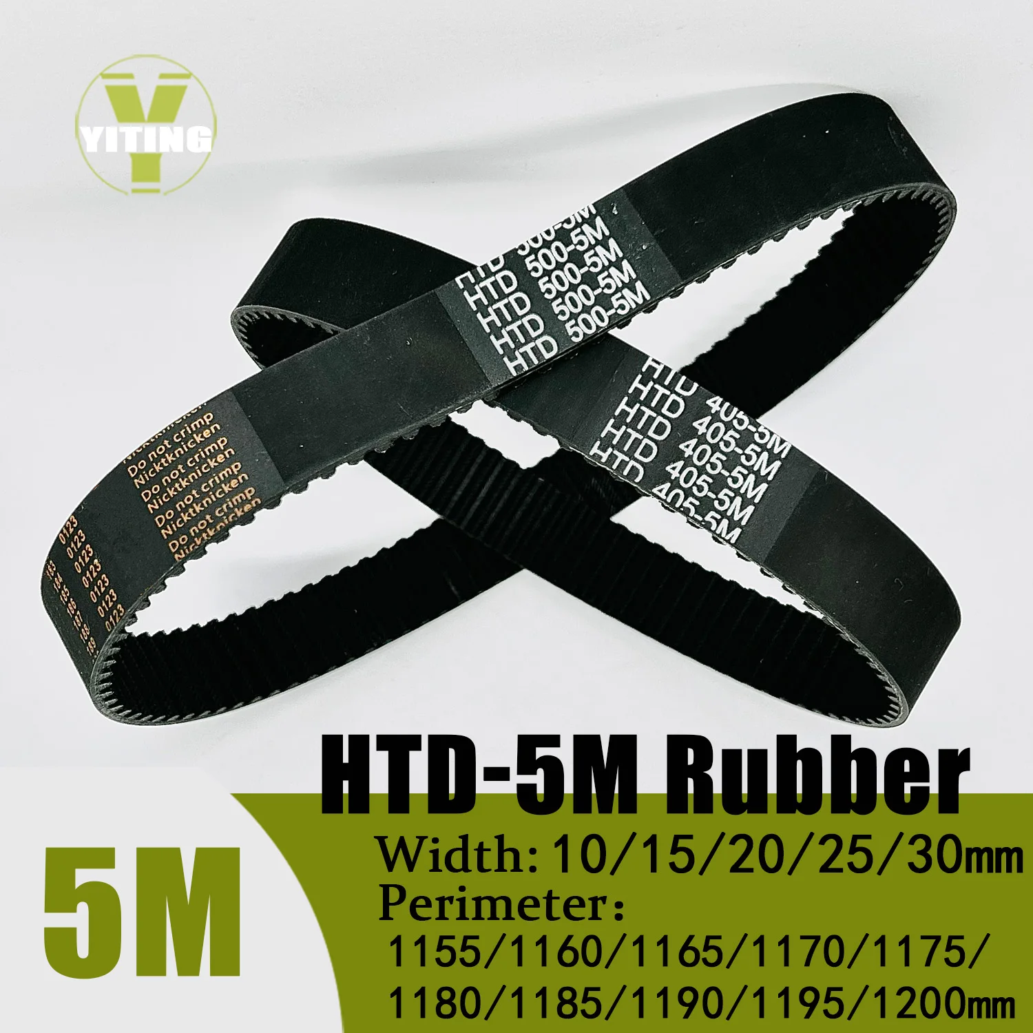 

5M HTD Длина ремня ГРМ 1155/1160/1165/1170/1175/1180/1185/1190/1195/1200 мм Ширина 10/15/20/25/30 мм 5M Закрытые синхронные ремни