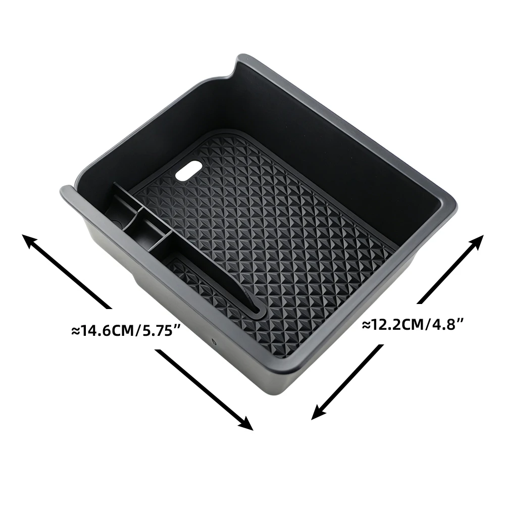 Car Center Console Armrest Storage Box Layered Tray for Volkswagen VW Golf 8 MK8 GTI GTE R 2020-2026 Interior Armrest Organizer
