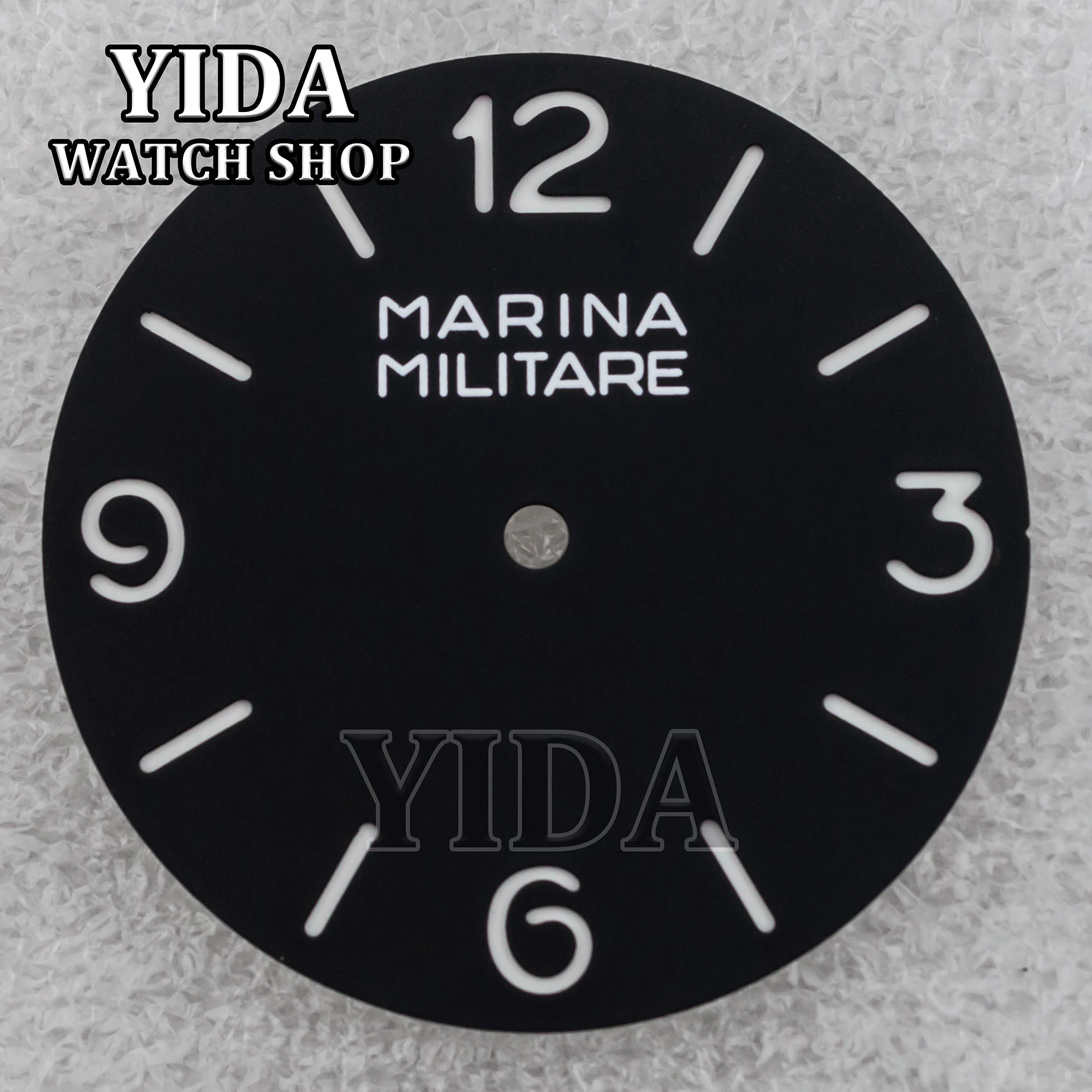 Quadrante dell'orologio Vintage Retro Verde Luminoso 39mm Quadrante dell'orologio per PAM Case 6154 6152 ETA6497/6498/ST3600 Movimento automatico Mod Parti