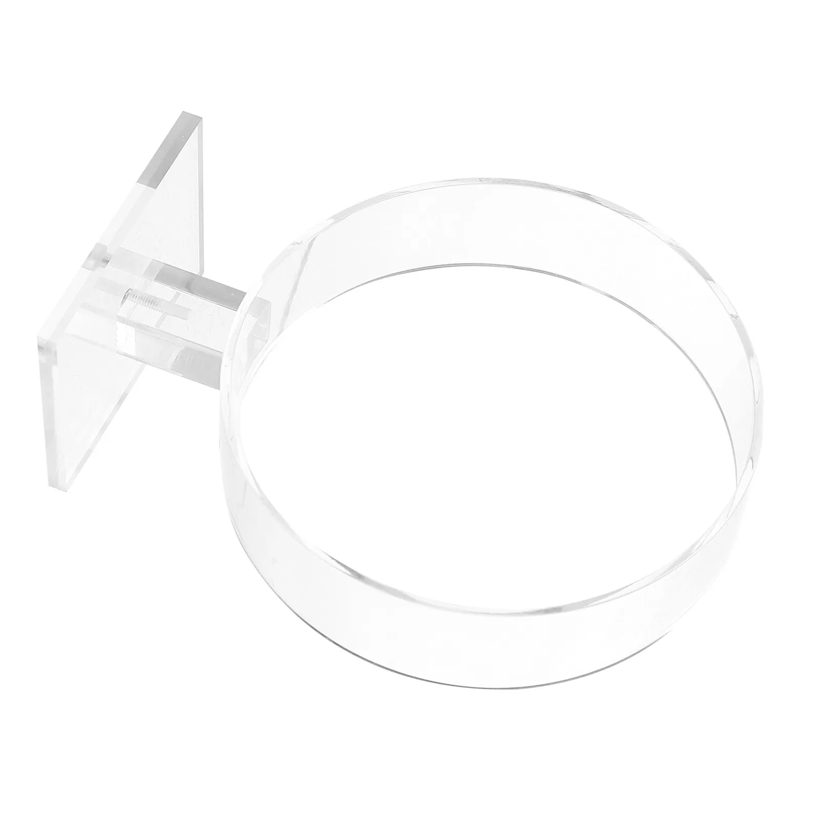 

Hairband Holder Round Shape Acrylic Headband Stand Headpiece Organizer Hair Accessories Storage Rack Display