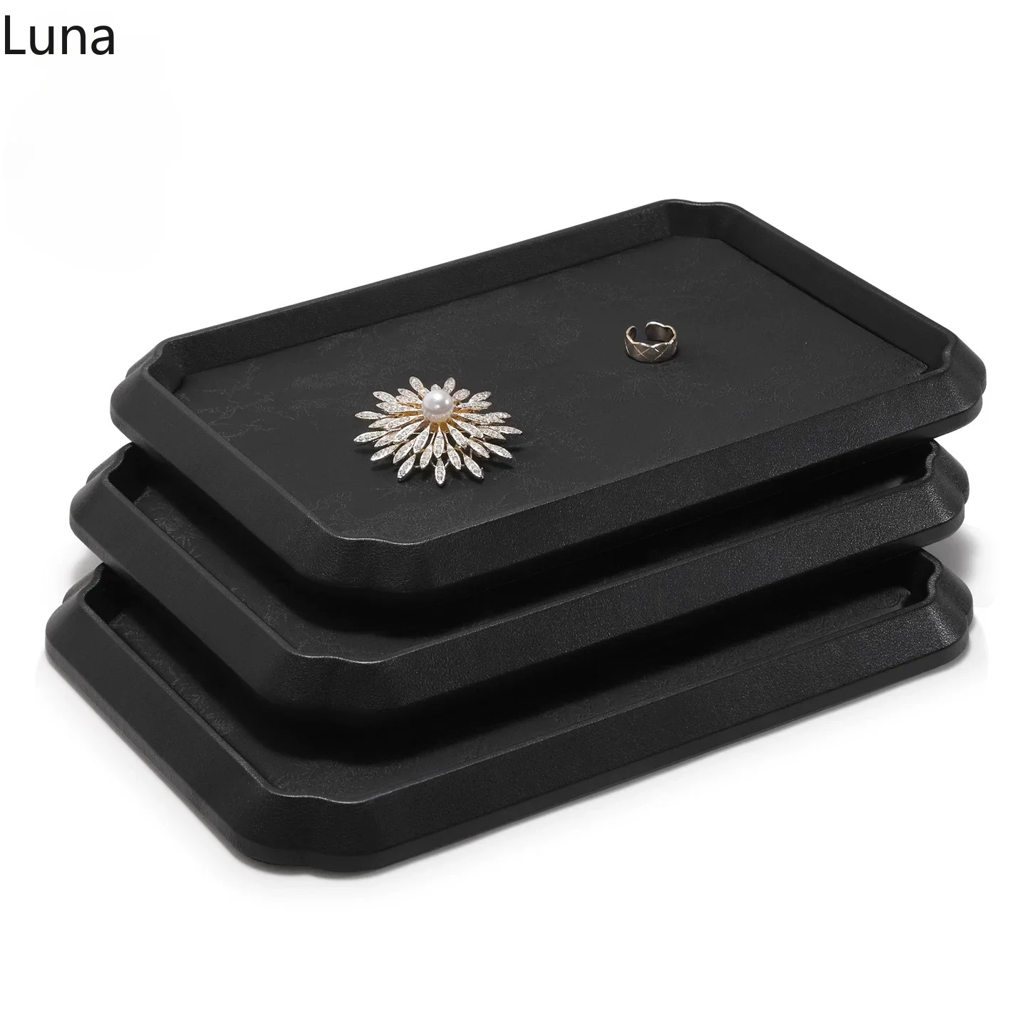 Chinese Octagonal Jade Appraisal Tray, Eid Mubarak Storage Plate for Beads & Bangle, Luxury Counter Organizer