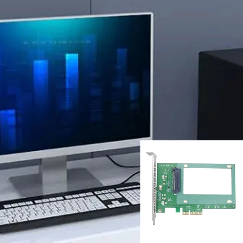 Hochgeschwindigkeits-SpeicherlösungPCIE4X-zu-U.2-NVMe-SFF8639-Adapter für Unternehmensanwendungen