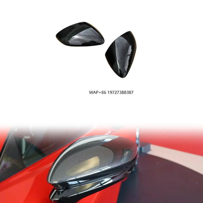 

SF90 Automotive Accessories OEM Style Dry Carbon Fiber Auto Accessory Auto PartsRear View Mirror for SF90