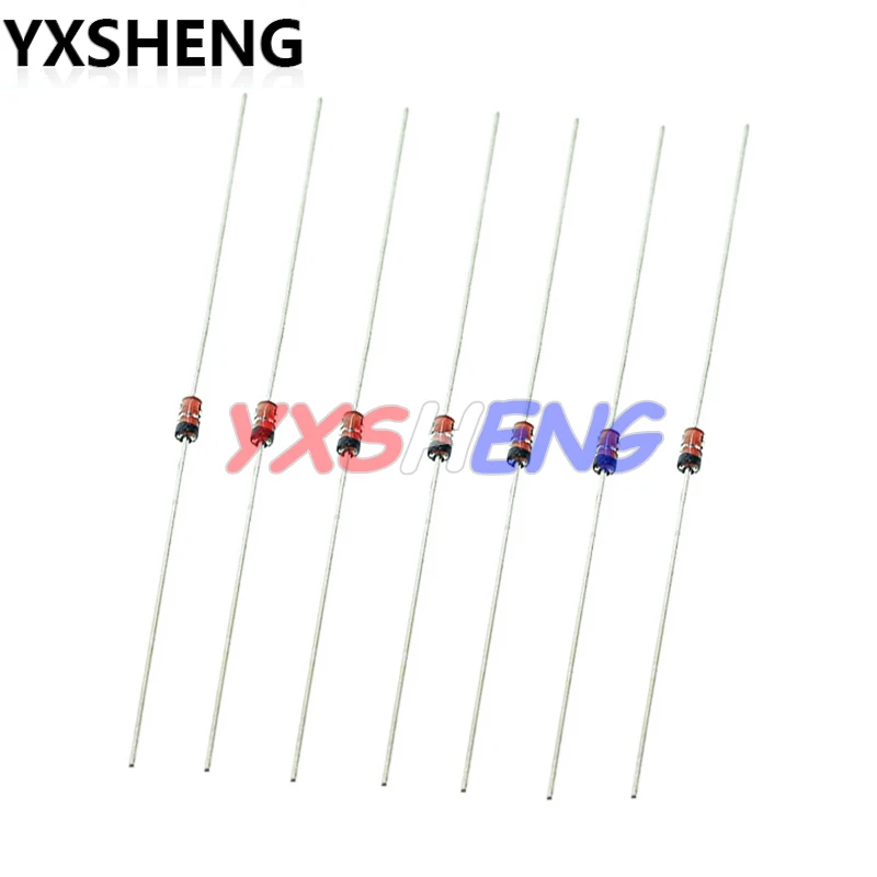 100PCS 1N4148 DO-35 IN4148 High-speed Switching Diodes New Original