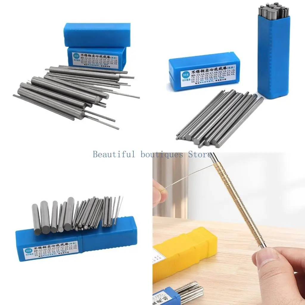 

U4LF Stainless Steel Texture Handcrafting Accessories Metal Jewelry Making Tool