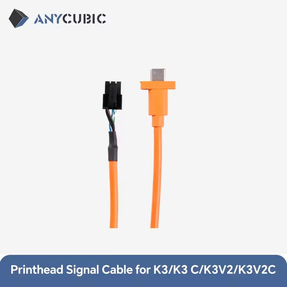 

Original ANYCUBIC Kobra 3 Kobra 3 Combo Kobra 3 V2 Printhead Signal Cable Extruder Line 3D Printer Parts