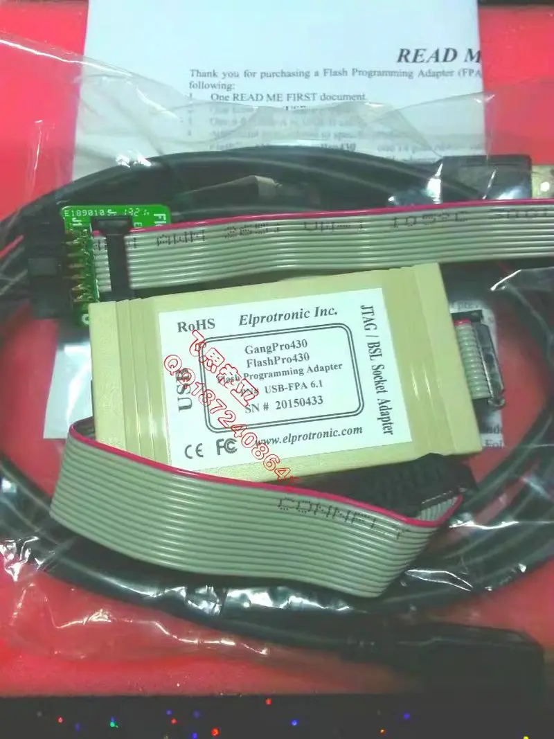 

Программирующий эмулятор Spot USB-MSP430-FPA-GANG-JB GangPro430 для микроконтроллеров TI