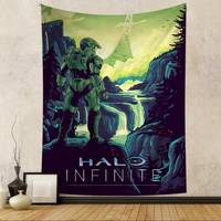 1PC Classic Game H-Halo R-Reach Anime Tapestry For Living Room Home Dorm Decor Home Decor