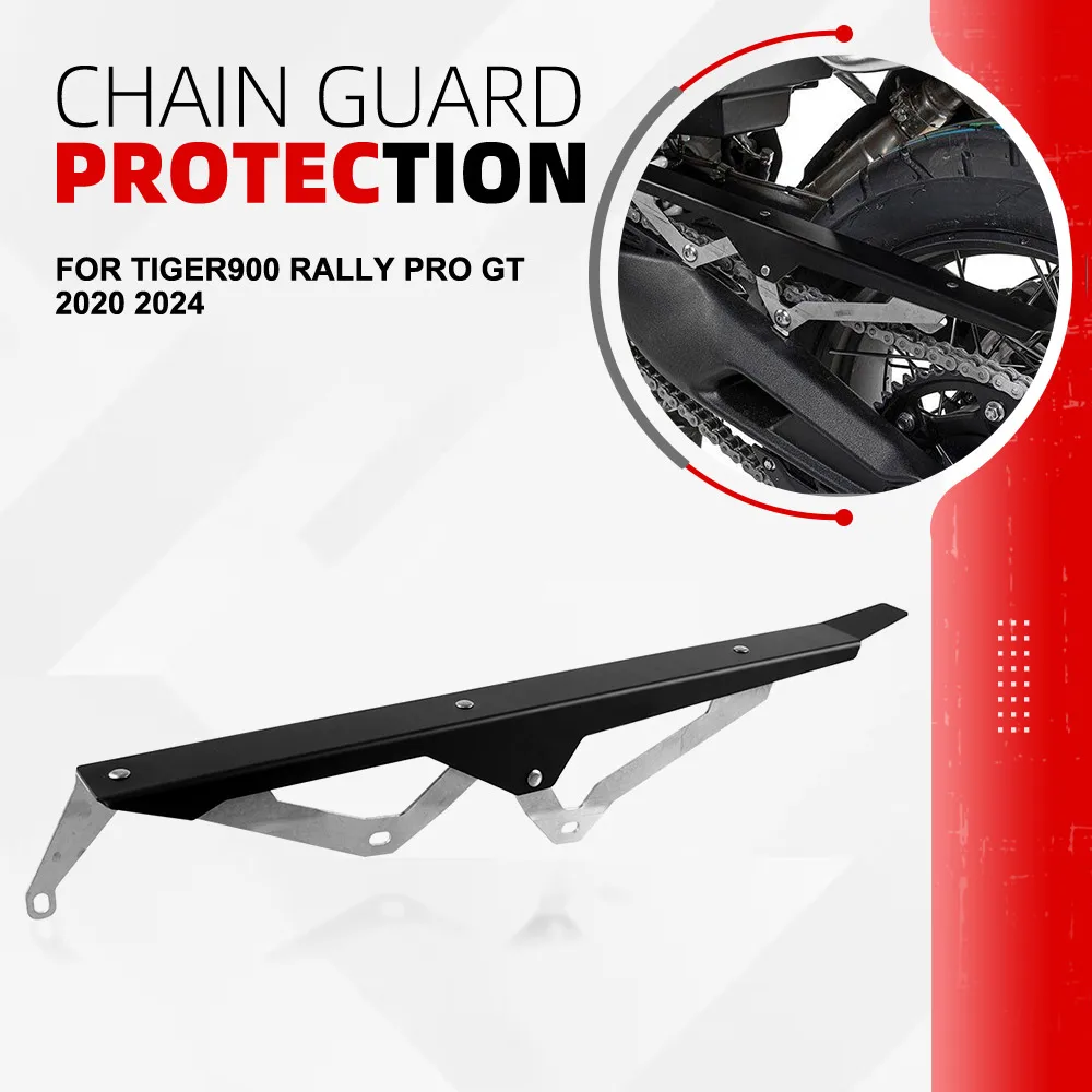 

FOR Tiger900 Rally Pro GT 2020 2024 TIGER 900 GT/RALLY ARAGON EDITION Motorcycle Accessories Chain Belt Guard Cover Protector