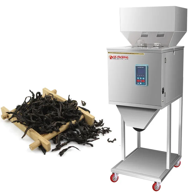 

Semi Automatic Sugar Scrubs Corn Sncks Spice Salt Particle Powder Weighing Filling Packaging Machine