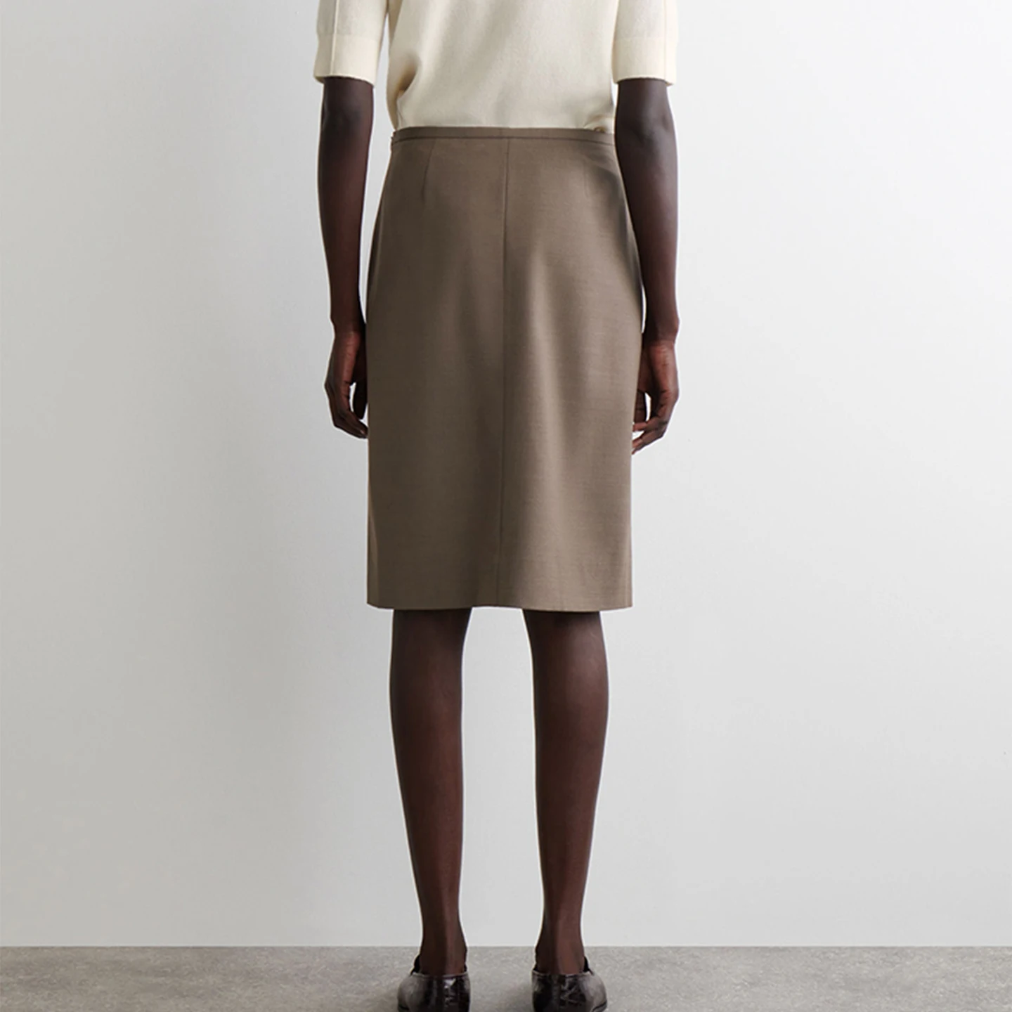 

Неводная юбка-карандаш для женщин, осень 2024, Новое поступление, Z, со средней талией, из другого материала