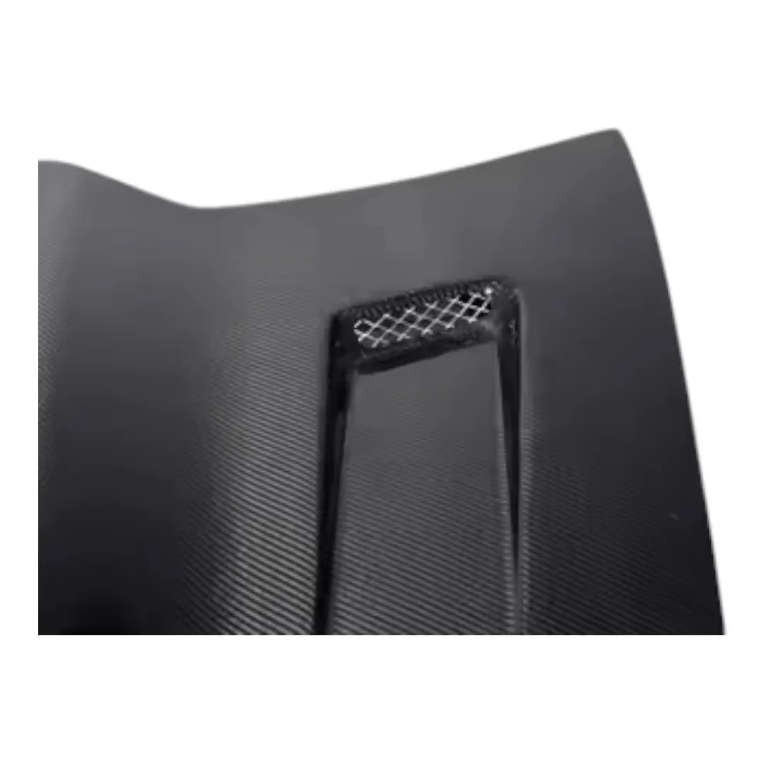 

New Carbon Fiber Front Engine Bonnet Hood with Included Screws for Sports Cars