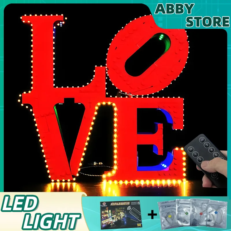 

RC DIY LED Light Kit For LEGO 31214 LOVE Building Block Gift（Only LED Light,Without Blocks Model）