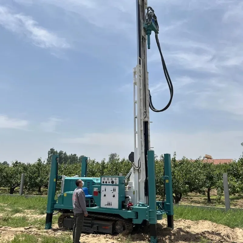 수원 시추 장비 유압식 시추공 회전 장비 코어 드릴 기계 지질 펌프 휴대용 디젤 엔진