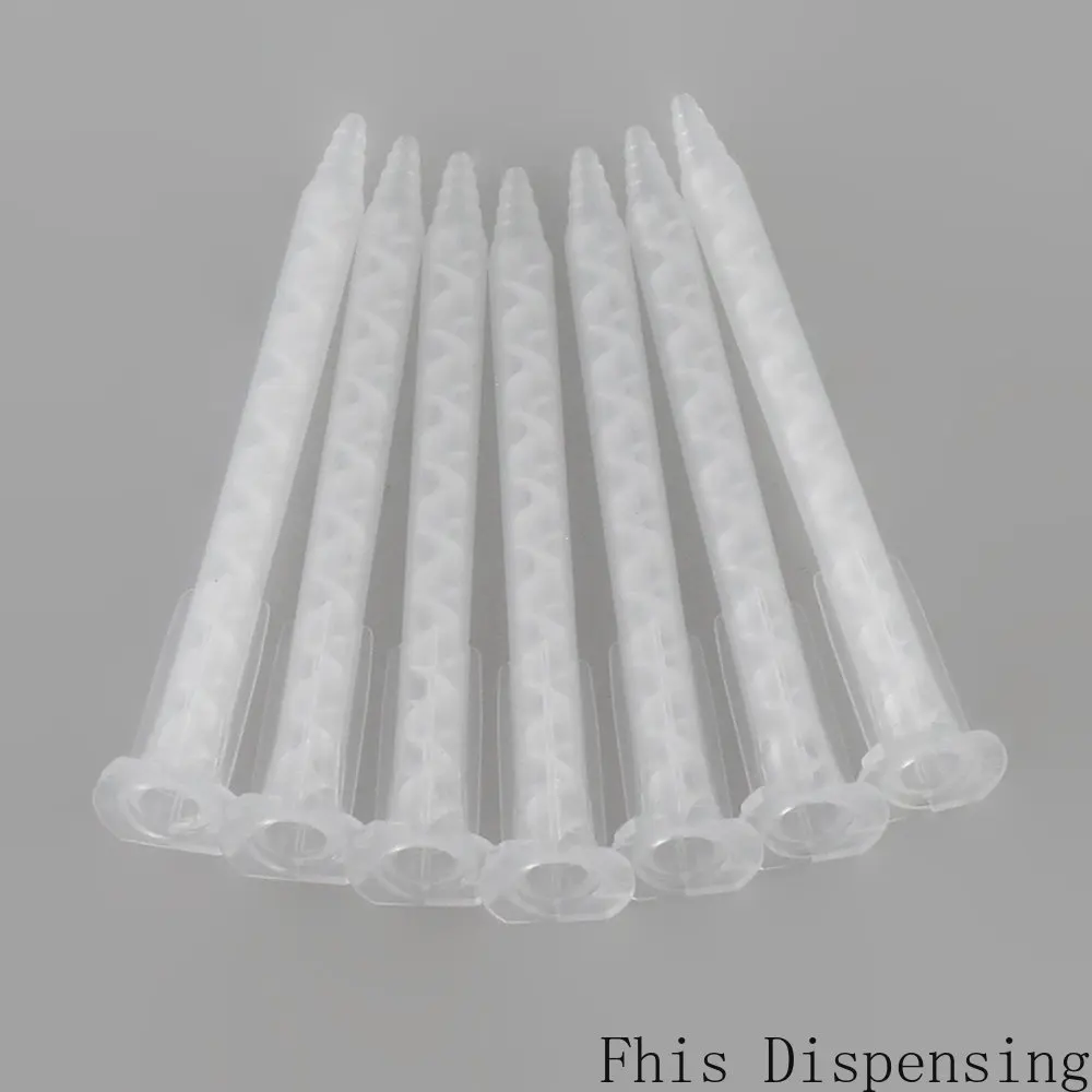 50ml Dual Cartridge Epoxy Adhesive Applicator Static Mixer Mixing Nozzle Pack of 10