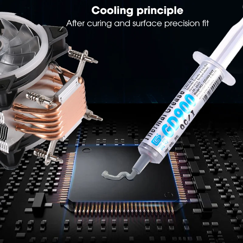 GD900 1g 3g 7g Thermal Grease Heatsink GD900 Thermal Paste For Cpu BR7 Processors Heatsink Plaster Water Cooling Cooler