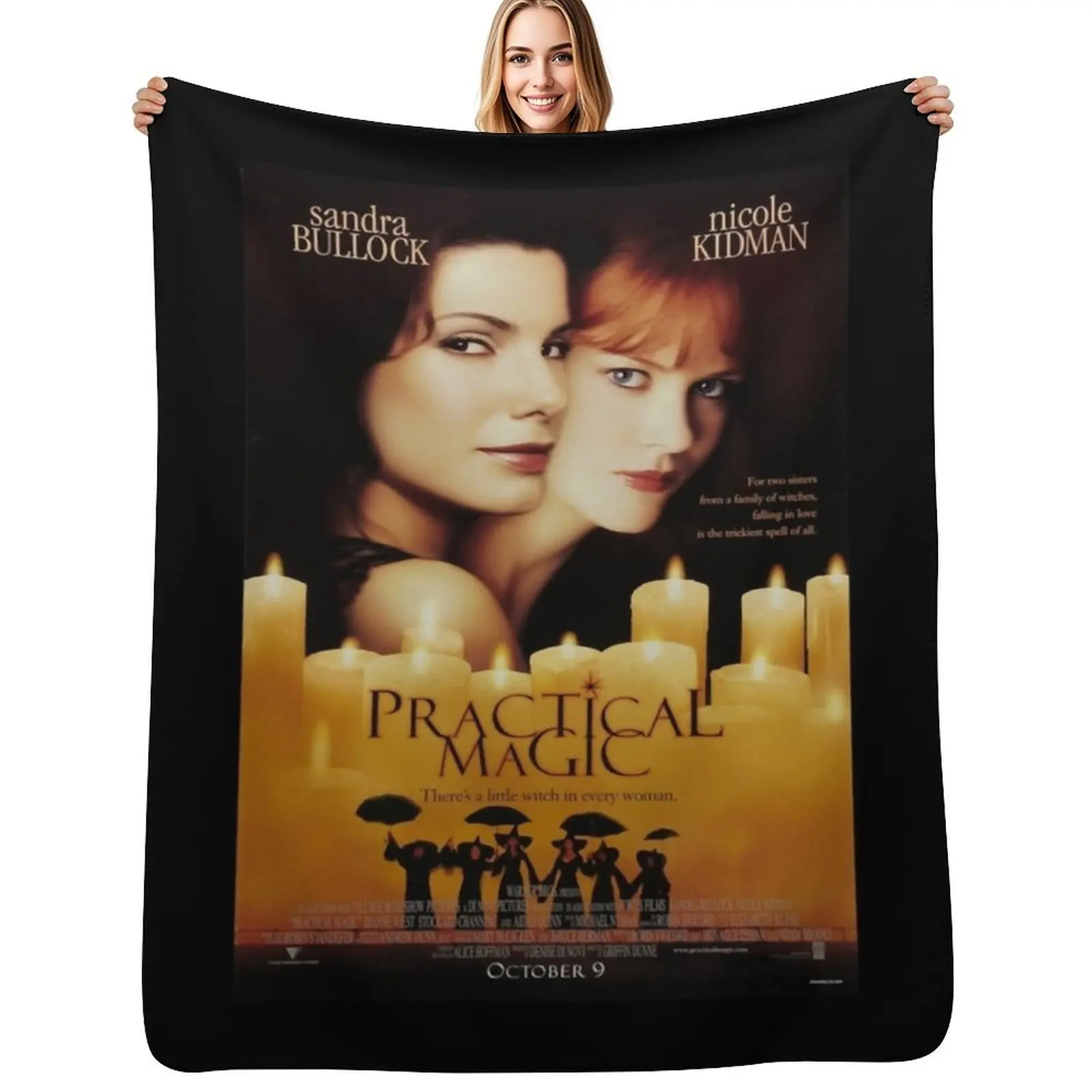Gift For Women Fantasy Practical Romance Magic Movie Cute Graphic Gifts Throw Blanket Luxurious Soft Fuzzy Blanket for Sofa Bed