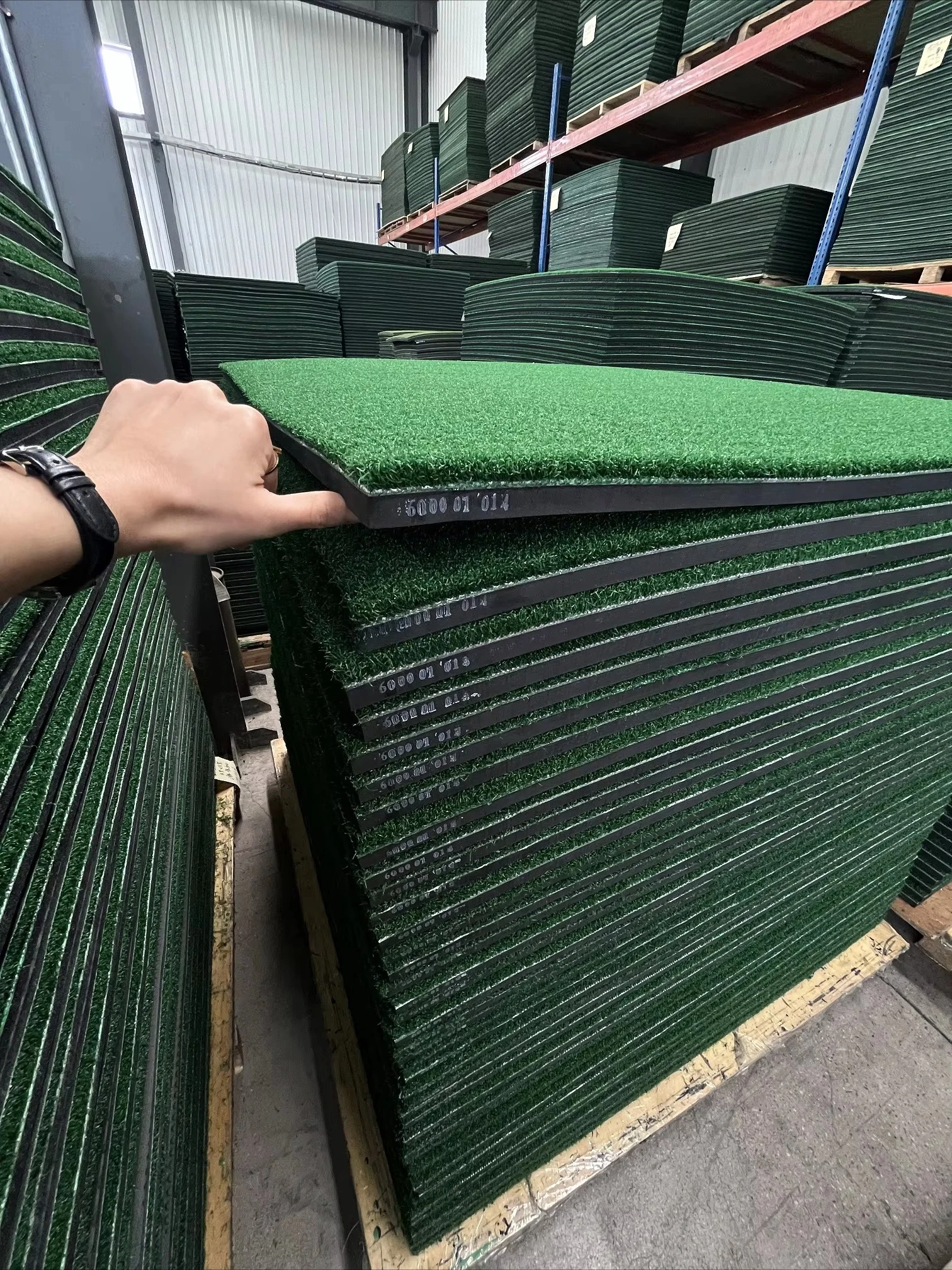 عينة مجانية من الشركة المصنعة الثقيلة جولف العشب حصيرة الكلاسيكية جولف ضرب حصيرة القيادة المدى حصيرة #6