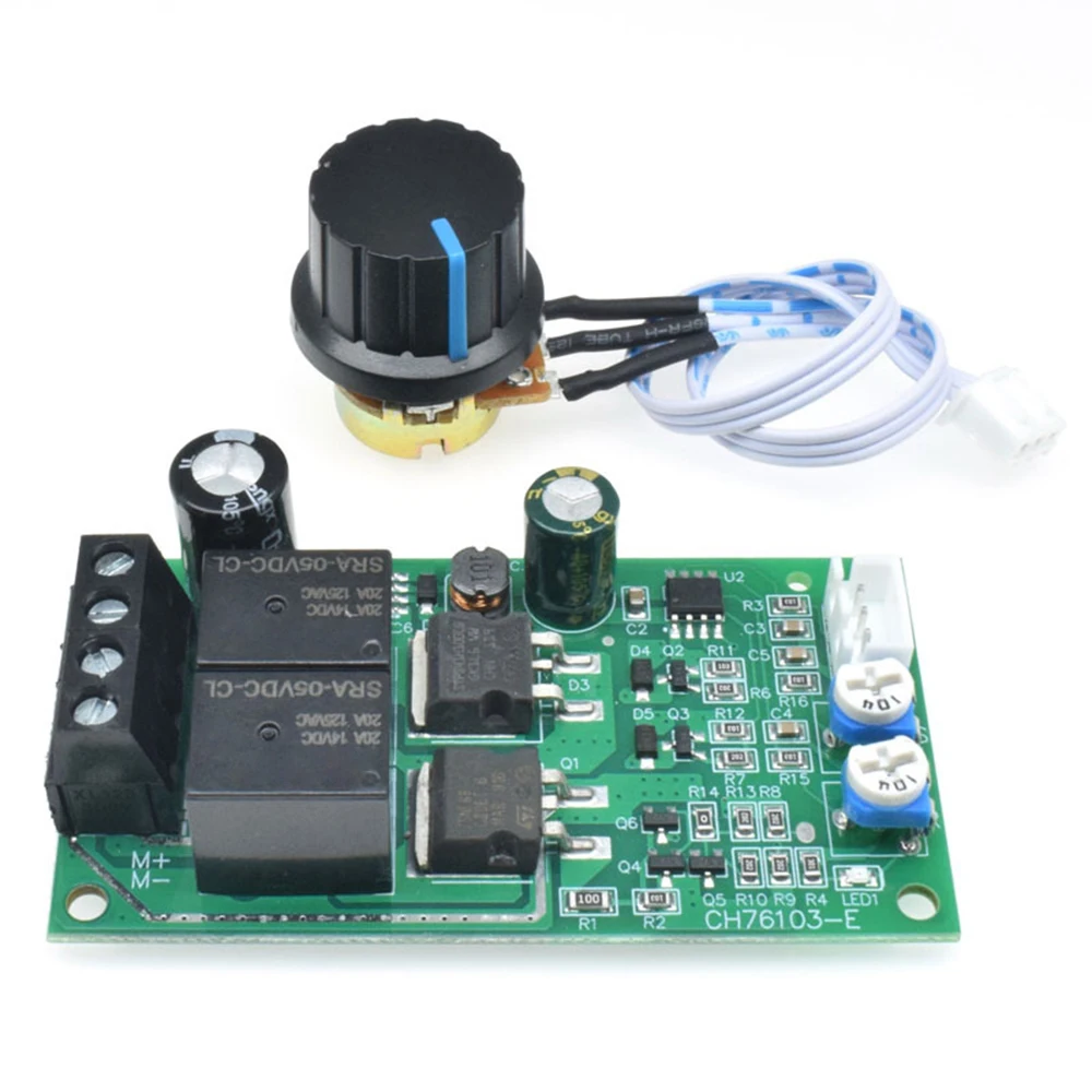 Motor Avançar e Reverse Controller, alta corrente com Relé Limite, Driver Levantamento Control Board, Fonte de Alimentação, DC 6-40V, 5A