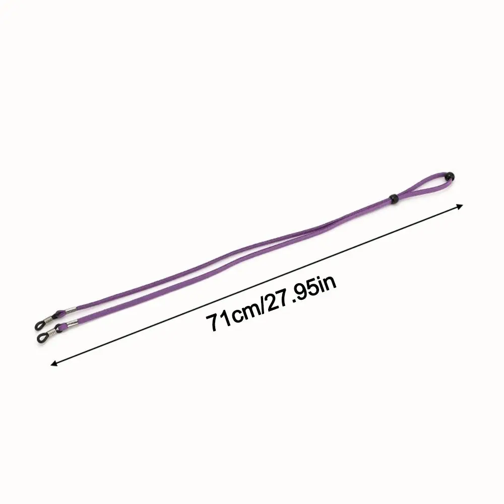 1PC Eyewear Retainer Eyeglasses Holder Strap Cord High Elasticity Durable Suede Leather Eyeglasses Strap Suede Fabric