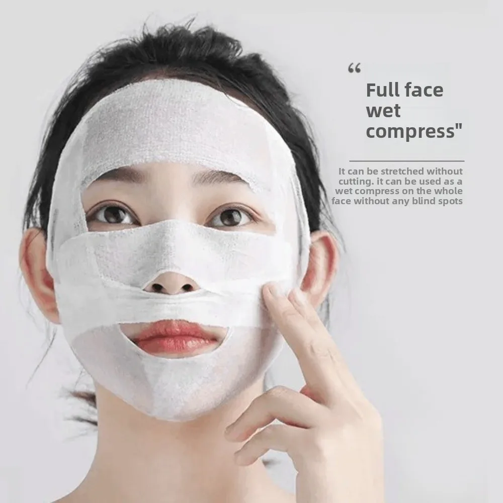 200 قطعة/الحقيبة المتاح قبل ماكياج منصات قطنية رطبة على الوجهين تنفس ماكياج إزالة منصات الوجه وسادات قطنية