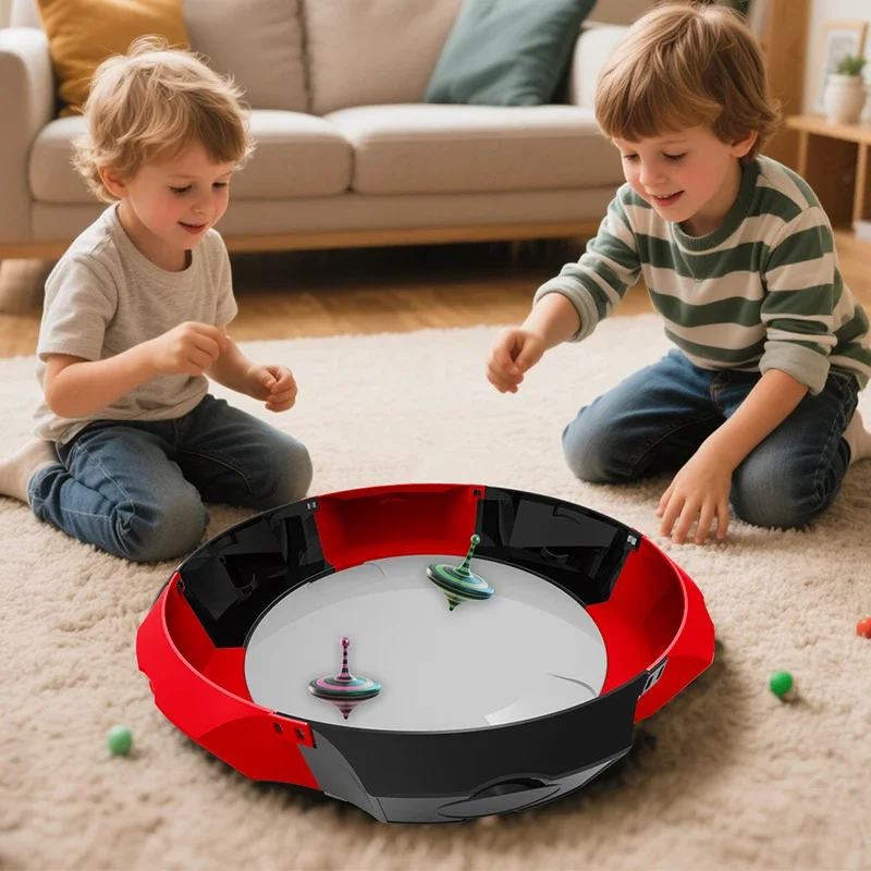 Assembling Gyro Disc Set, an Interactive Educational Toy Accessory Suitable for Children and Parents, Made of Durable Plastic, I