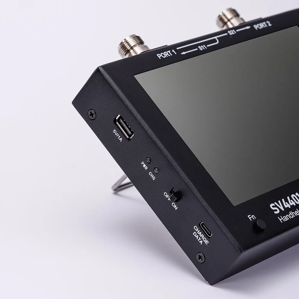 SV4401A 7 inch Touch LCD 50KHz ~4.4GHz Vector Network Analyzer HF VHF UHF Antenna Analyzer Upgrade of NanoVNA VNA